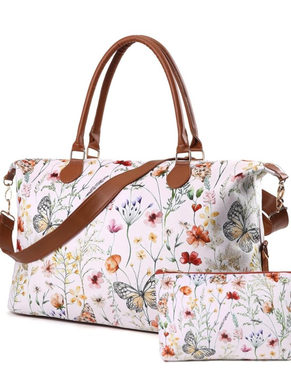 Travel Weekender Duffle Bag, Large Overnight Carry-On Tote Bag, Western Style